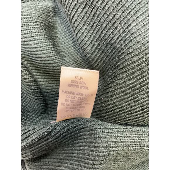 Lapointe Green Merino Wool Slim Maxi Skirt Size M - Picture 5 of 5